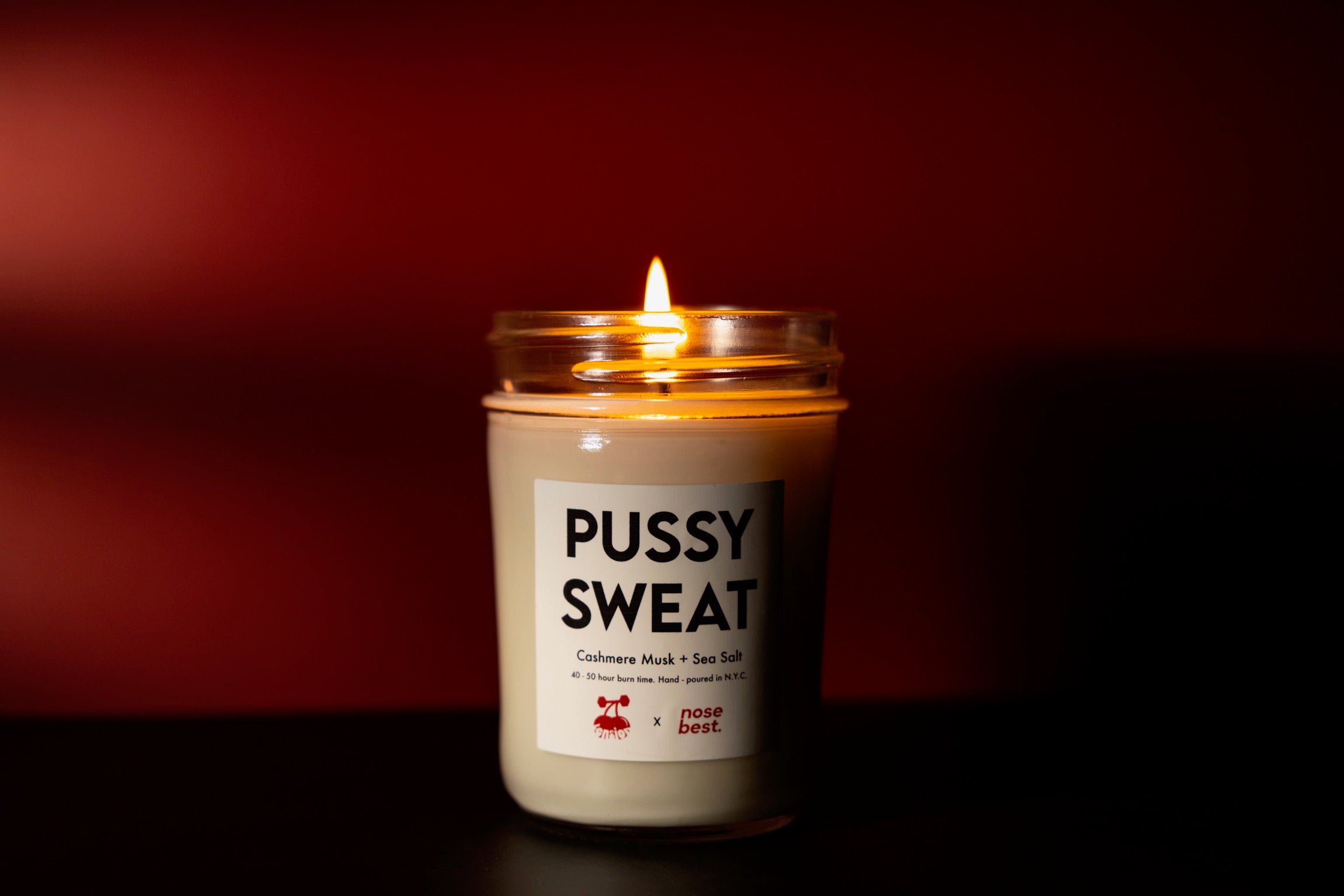 The P*ssy Sweat Candle