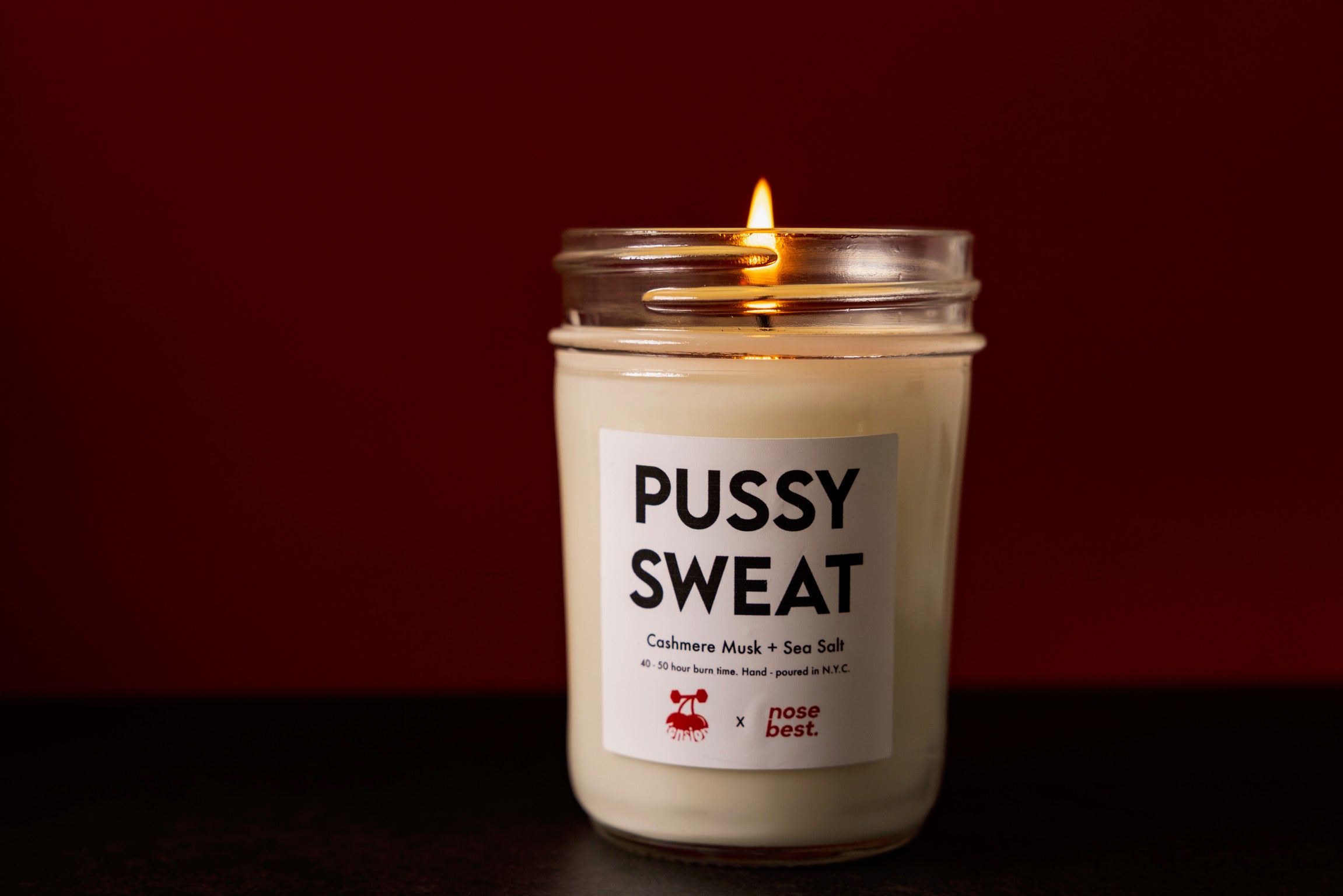 The P*ssy Sweat Candle