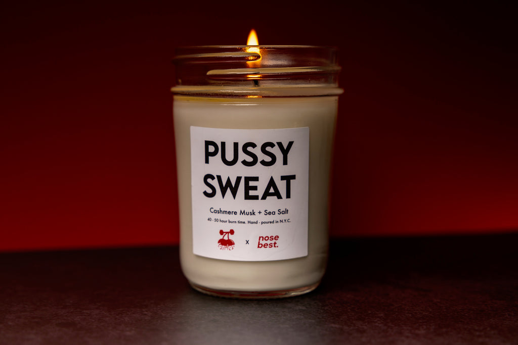 The P*ssy Sweat Candle