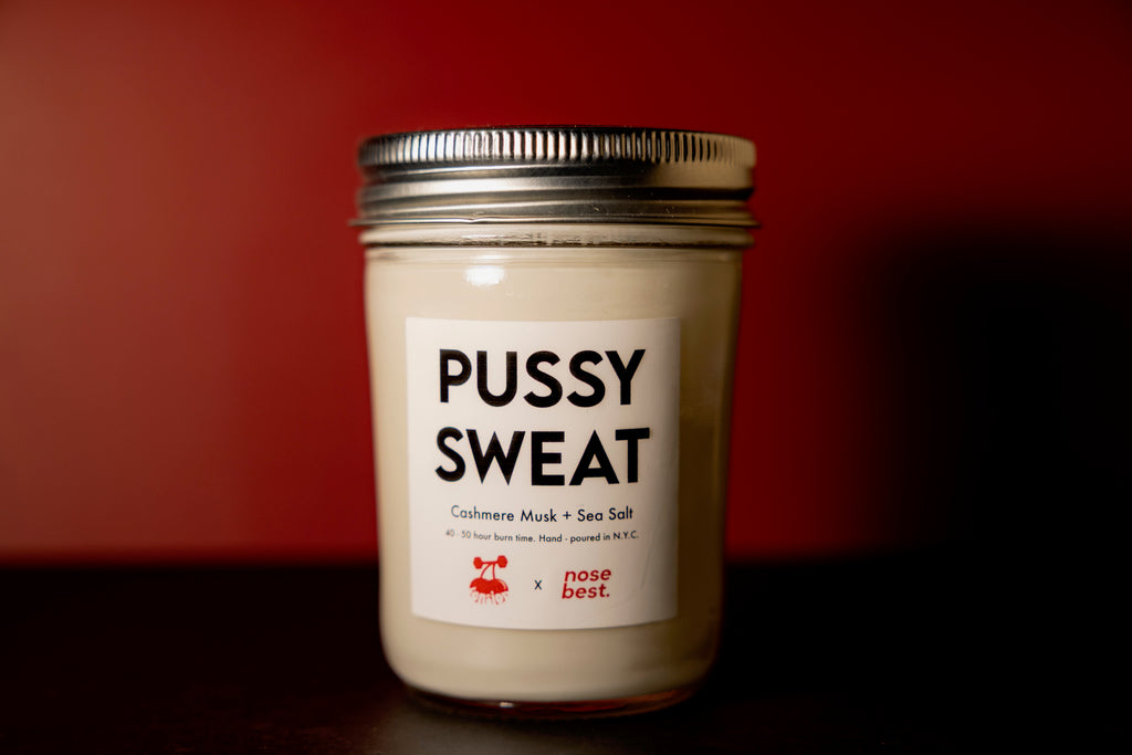 The P*ssy Sweat Candle